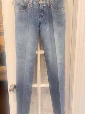 Cruel Girl Two-Tone Light Blue Skinny Jeans